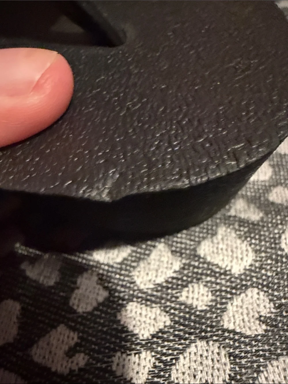 SO Black Platform Wedge Flip-Flops with Silver Beaded Straps